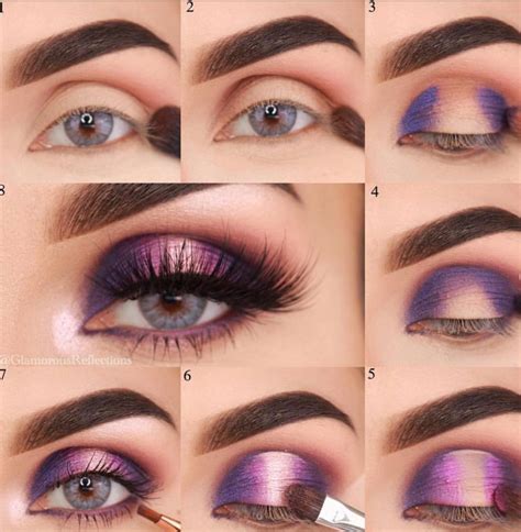 eyeshadow step by instructions.